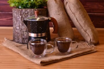 Chai - 2 Parça Çift Cidarlı Çay Fincanı