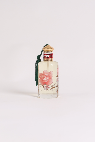 Erdoğan Desenli Cam Şişe Püsküllü Kapak Gül Esansı 50 ML (Lux Kalite) (Farklı Kokulardan Bulunmaktadır.)