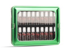 Erdoğan Renkli Metal Kutu (Yeşil) 3.5 Ml 20'li Karma Esans