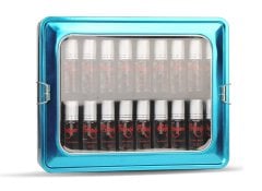 Erdoğan Renkli Metal Kutu (Mavi) 3.5 Ml 20'li Karma Esans