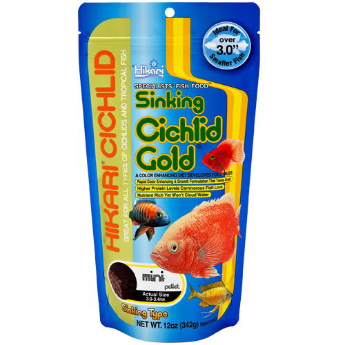 Hikari Sinking Cichlid Gold Mini Pellet 342gr