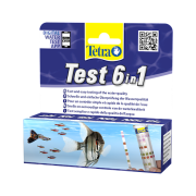 Tetra Test 6 in 1 Tatlı Su Stip (Stick) 25 Adet
