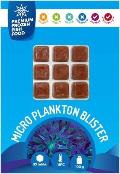 RDM Premium Frozen Fish Food Micro Plankton 100gr 35adet