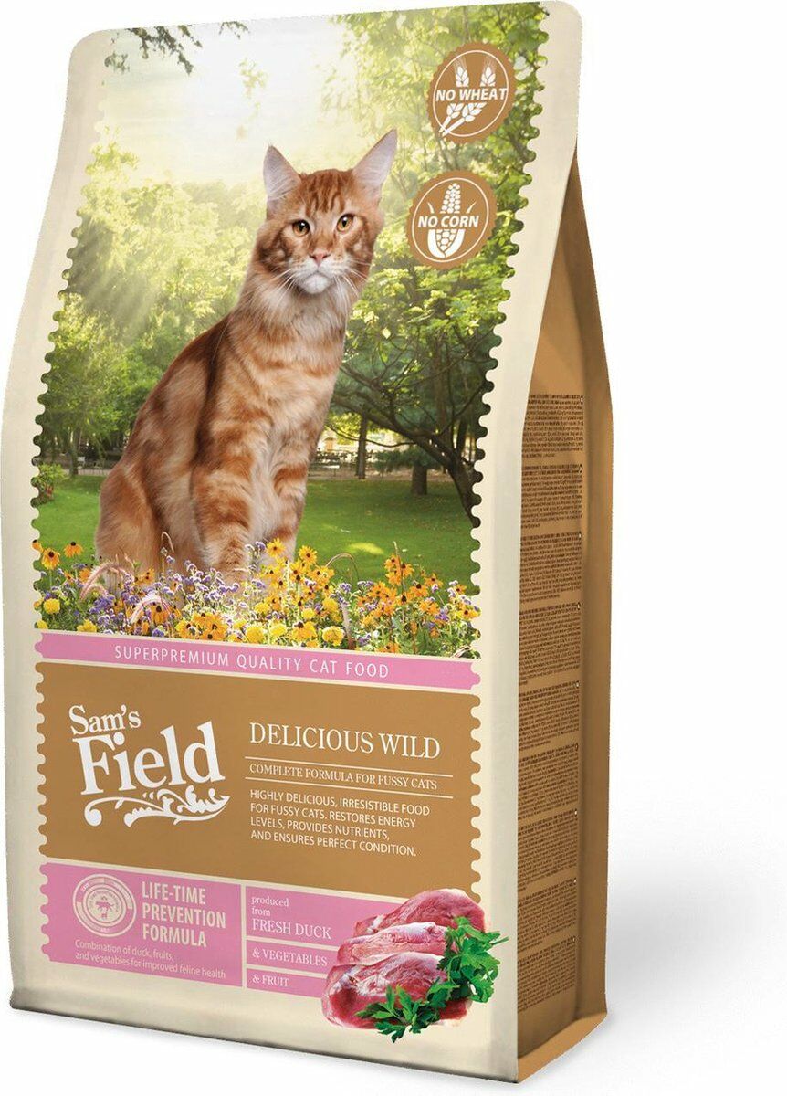 Sam´s Field Cat Delicious Wild 2,5kg