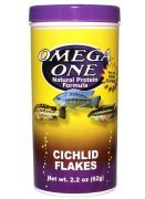 Omega One Cichlid Flakes 490ml / 62gr.