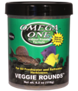 Omega One Veggie Rounds 15Lb / 6,8kg
