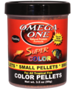 Omega One Super Color Small Pellets 490ml / 184gr. (Yüzen)