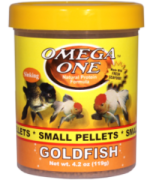Omega One Goldfish Small Pellets 490ml / 226gr.
