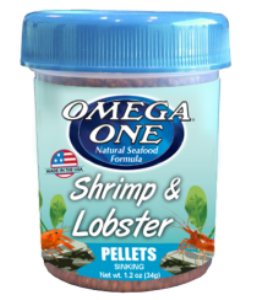 Omega One Shrimp & Lobster Pellets 34gr.