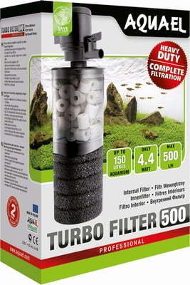 Aquael Turbo Filter 500 İç Filtre 500lt /Saat
