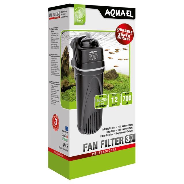 Aquael Fan Filter 3 Plus İç Filtre 700lt /Saat