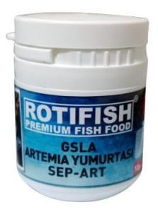Rotifish Great Salt Lake Sep-Art Artemia Yumurtası 15gr
