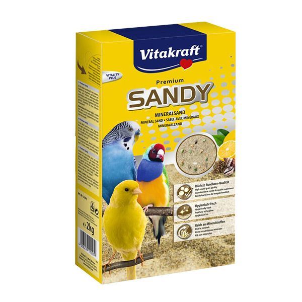Vitakraft Premium Sandy Yüksel Mineralli Kum 2,5kg