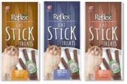 Reflex Stick Kedi Ödül Maması 3 Farklı Lezzet Kedi Ödül Çubuğu - Somon - Tavşan ve Biftekli