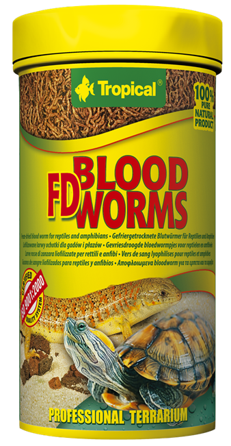 Tropical Blood Worms 250ml / 17gr. (Kan Kurdu)