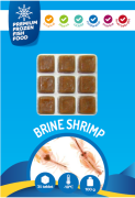Rdm Premium Frozen Fish Food Brine Shrimp 100gr 35adet