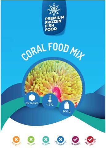 RDM Premium Frozen Fish Food Coral Food Mix 100gr 35adet