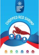RDM Premium Frozen Fish Food Chopped Red Shrimp 100gr 35adet
