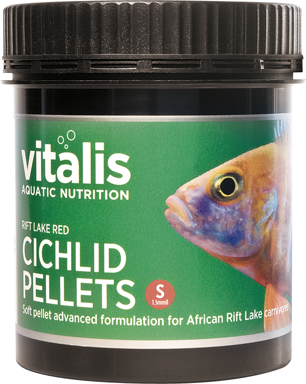 Vitalis Rift Lake Red Cichlid Pellets Small 300gr