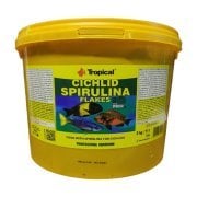 Tropical Cichlid Spirulina Flake 100gr. Açık