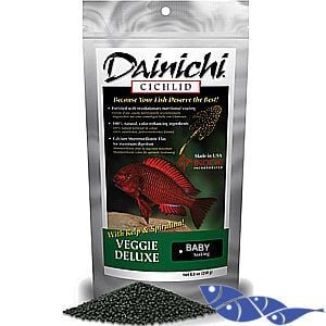 Dainichi Cichlid Veggie Deluxe (1mm) 50gr Açık