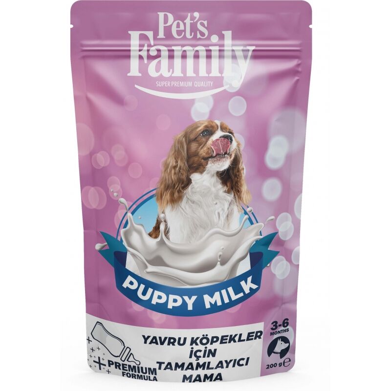 Pets Family Yavru Köpek Süt Tozu 200gr
