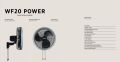 Raks WF 20 POWER Sanayi Tipi Duvar Vantilatörü 130W
