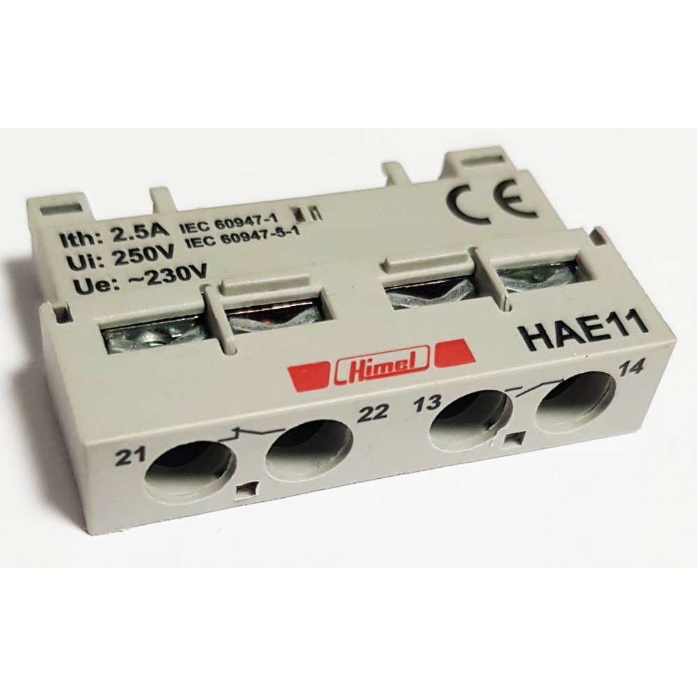 HAE11 Himel Motor Koruma Şalteri Yardımcı Üst Kontak