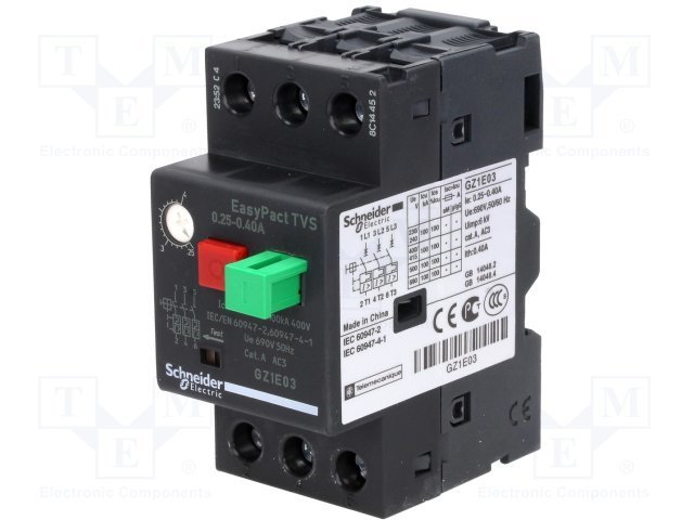 GZ1E03 Schneider Motor Koruma Şalteri 0,25 - 0,40