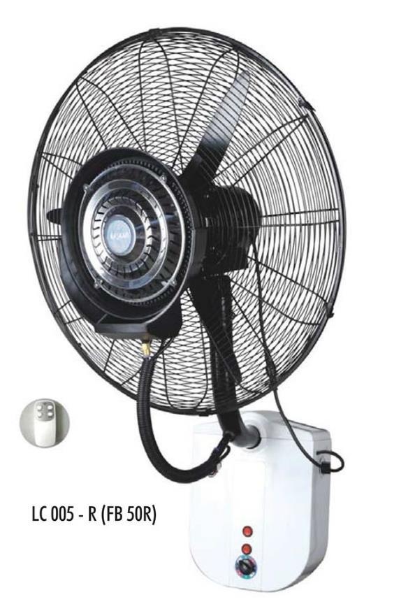 Kaşkar FB50R Duvar Tipi Buharlı Sanayi Vantilatörü 260W