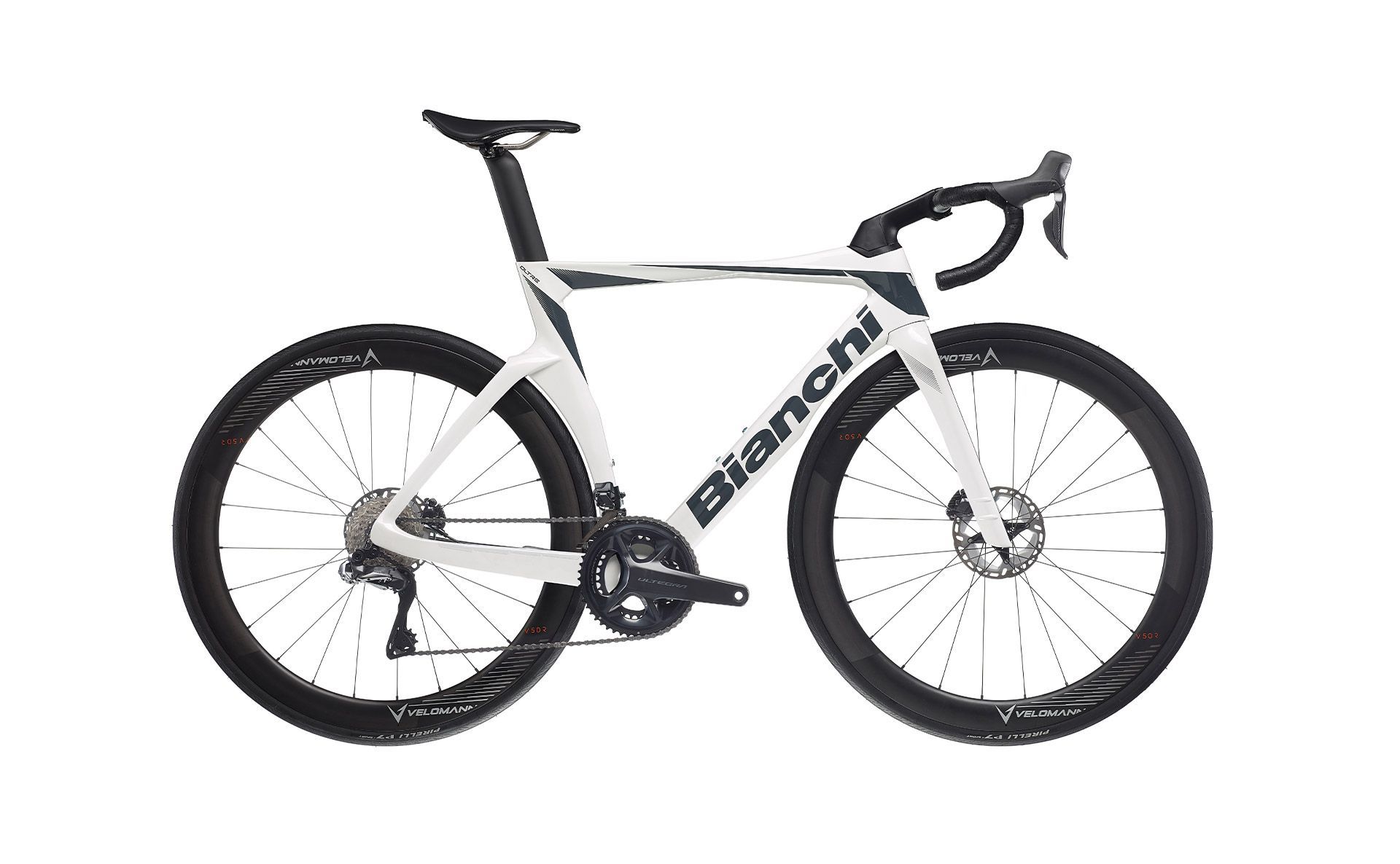 BIANCHI OLTRE COMP ULTEGRA DI2 50-34 VR50 BEYAZ-SİYAH 55CM