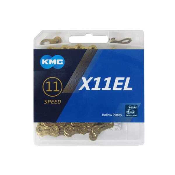 KMC ZINCIR X11EL TI-N Gold 11 SPEED KUTULU 118L BX11ELT18