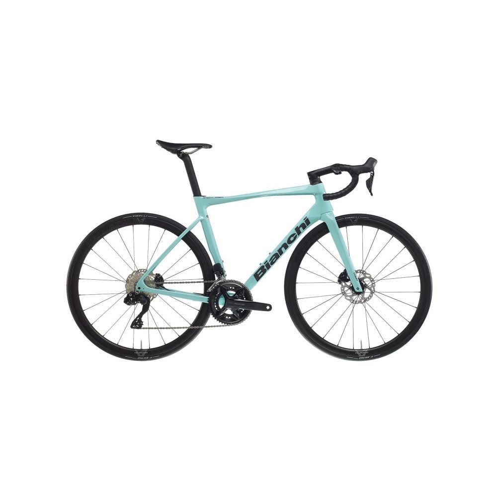 BIANCHI SPECIALISSIMA COMP 105 DI2 YOL BİSİKLETİ 24V 50-34 CELESTE 53