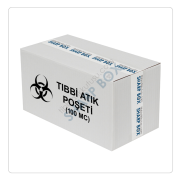 80*110 TIBBİ ATIK TORBASI 1 KOLİ