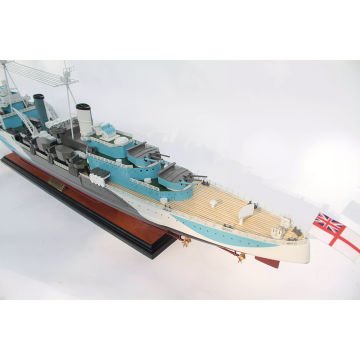 HMS Belfast Dekoratif Kruvazör Gemi Modeli (99 cm)