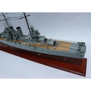 USS Phoenix Dekoratif Kruvazör Gemi Modeli (100 cm)