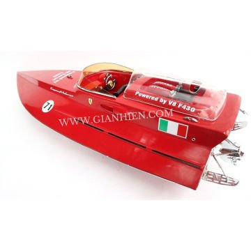 Ferrari Dekoratif Yarış Teknesi Modeli (90 cm)