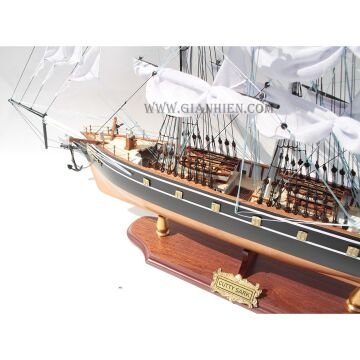 Cutty Sark Dekoratif Ahşap Yelkenli Gemi Modeli (70 cm)