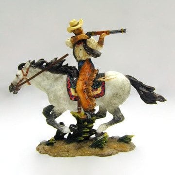 Atlı Kovboy Figürü - Veronese Design