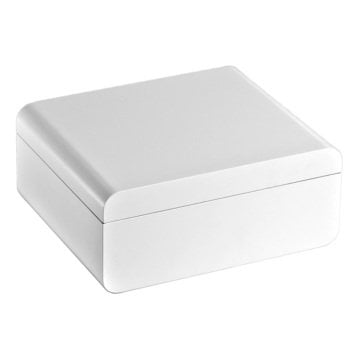 Adorini Carrara Medium Deluxe Puro Kutusu Humidor - Beyaz