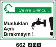 Muslukları Açık Bırakmayınız