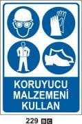 Koruyucu Malzemeni Kullan