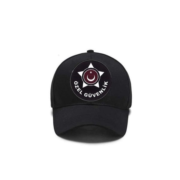 Özel Güvenlik Şapkası Yeni Model Siyah
