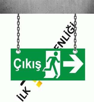 Çift Yönlü Fotolümenli Çıkış Sağ Ok