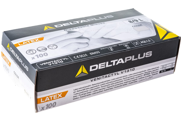 Delta Plus Venitactyl 1310 Tek Kullanımlık Latex Eldiven 100' lü