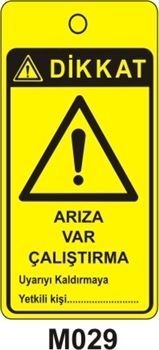 Arıza Var Çalıştırma