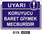 Koruyucu Baret Giymek Mecburidir