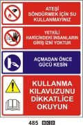 Ateşi Söndürmek İçin Su Kullanmayın