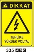 Tehlike Yüksek Voltaj