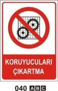 Koruyucuları Çıkartma